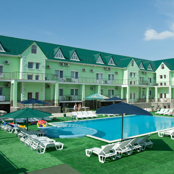Гостиница Чайка в Николаевке - лучшая гостиница для экономного отдыха